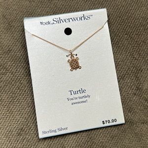 Belk Silverworks Turtle necklace